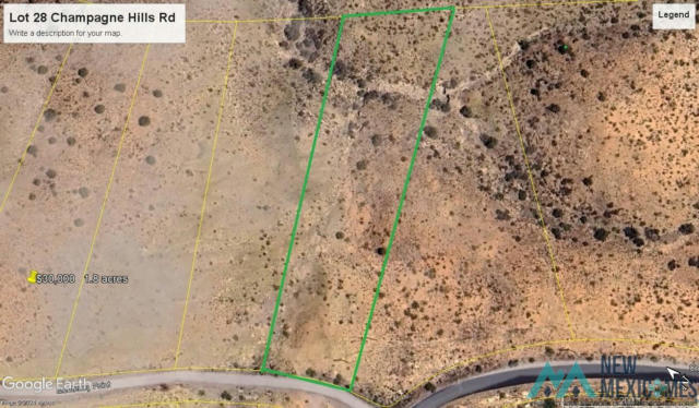 LOT 28 CHAMPAGNE HILLS RD ROAD, ELEPHANT BUTTE, NM 87935 - Image 1
